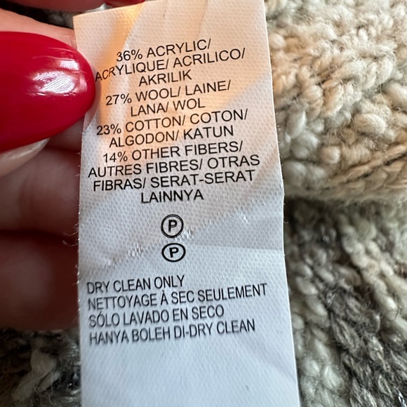 Lucky brand cardigan draped sweater - Picture 3 of 5